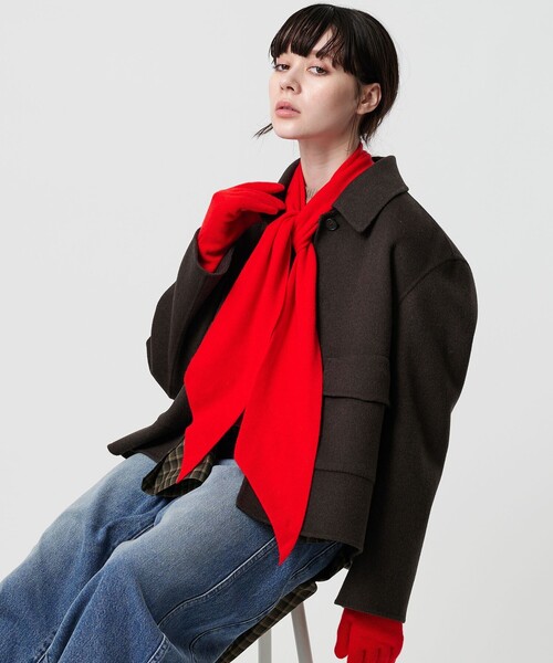 BEAUTY＆YOUTH UNITED ARROWS マフラー ストール ウール カシミヤ タイ