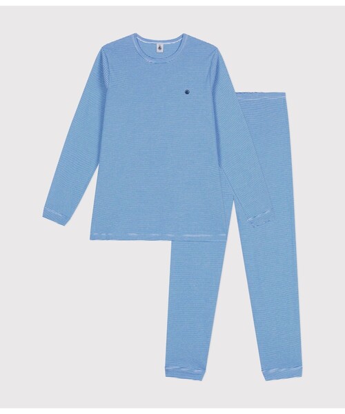 PETIT BATEAU（プチバトー） パジャマ ミラレ長袖パジャマ メンズ