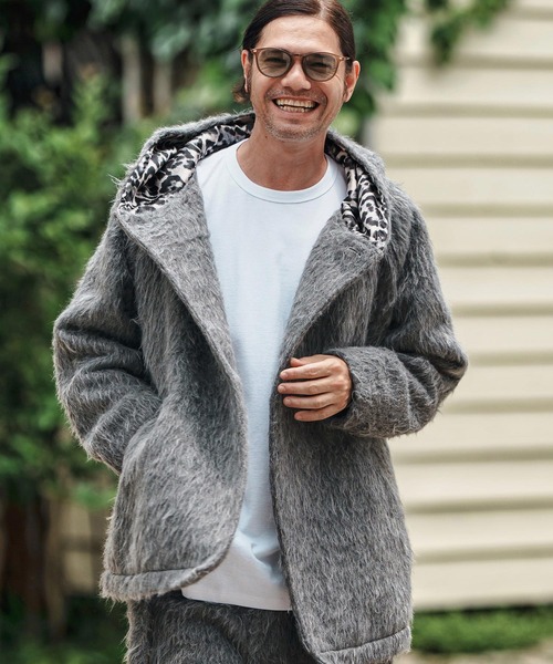 CAMBIO（カンビオ） コート ジャケット mj10835- Far Melton Poncho