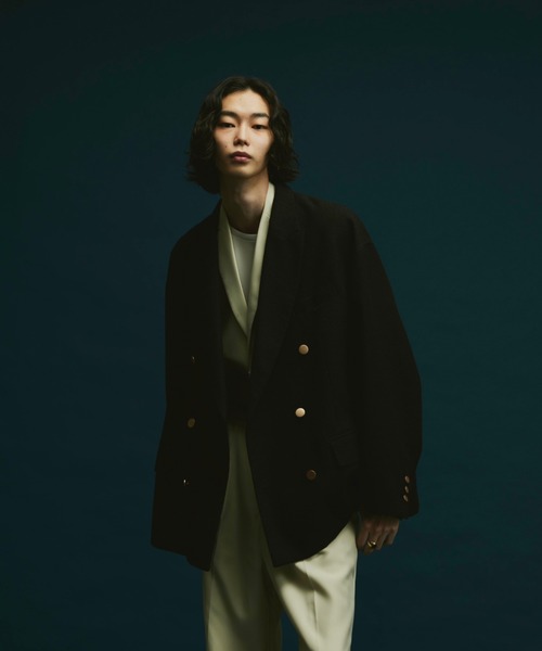 soerte ジャケット テーラードジャケット Oversize 6B assort blazer