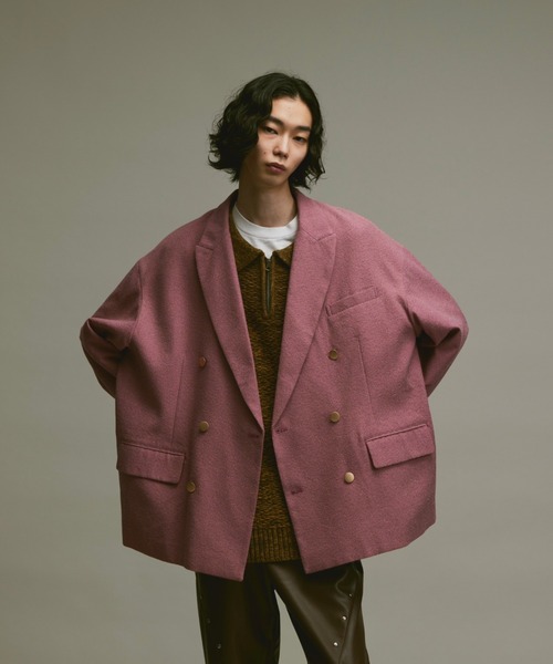 soerte ジャケット テーラードジャケット Oversize 6B assort blazer