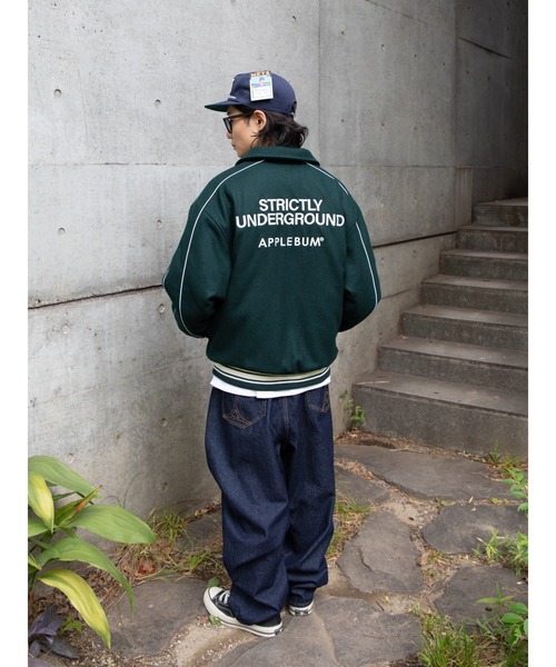 APPLEBUM（アップルバム） ブルゾン アウター Collared Melton Stadium