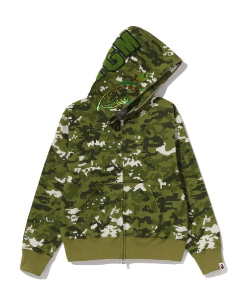 A BATHING APE（アベイシングエイプ） パーカー MULTI PIXEL CAMO