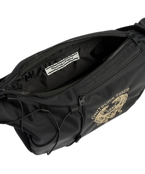 ONITSUKA TIGER メッセンジャーバッグ ブラック Onitsuka Tiger