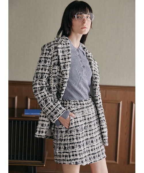 COEL（コエル） パンツ ツイードラップキュロット レディース