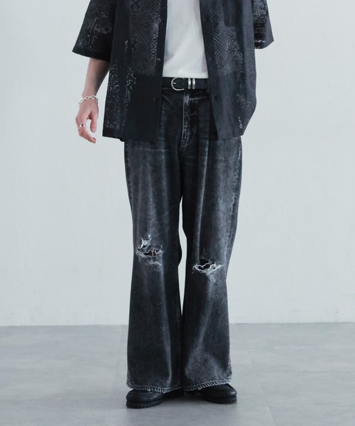 RAGEBLUE（レイジブルー） ジーンズ ヴィンテージライク/ダメージ加工