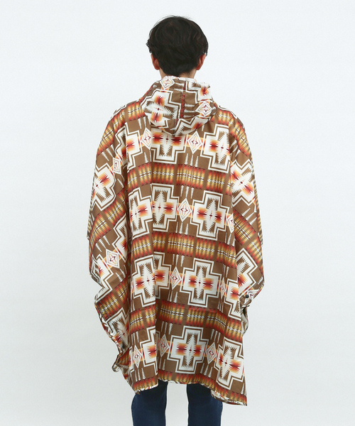 PENDLETON ラムウールジップポンチョ PENDLETON ラムウールジップポンチョ