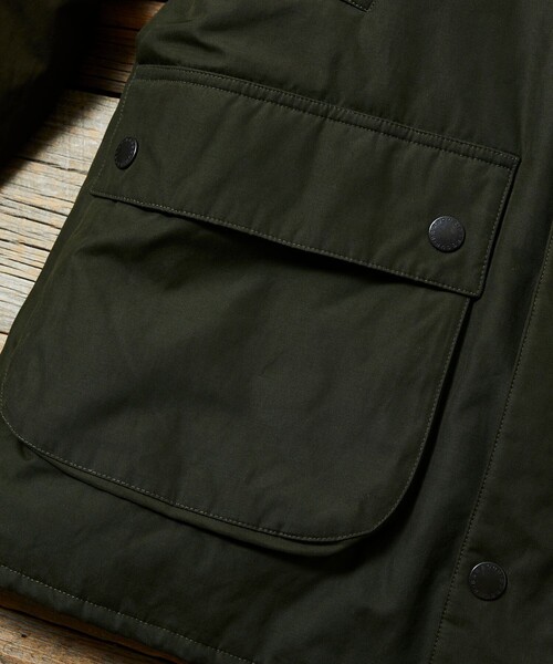 Barbour（バブアー） ブルゾン 40 セージグリーン メンズ : ZOZOTOWN