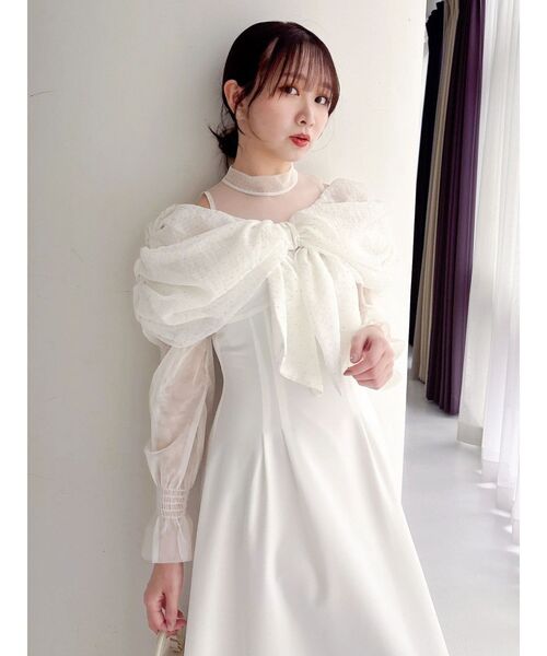 dazzlin（ダズリン） ドレス ビッグリボンドレス : ZOZOTOWN Yahoo!店