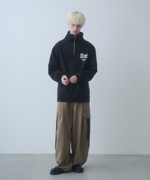 DOOPZ（ドープス） トレーナー スウェット Half zip high neck sweat