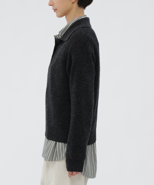 MHL.（エムエイチエル） ニット セーター WASHABLE DRY WOOL