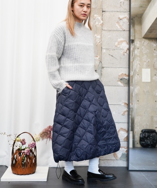 TAION（タイオン） スカート CITY DOWN SKIRT (TAION-W151SKCI