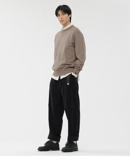 MHL.（エムエイチエル） パンツ DRY COTTON NEEDLECORD メンズ