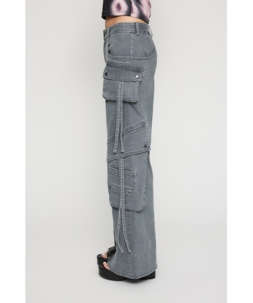 LAGUA GEM（ラグアジェム） カーゴパンツ WIDE FLARE CARGO パンツ