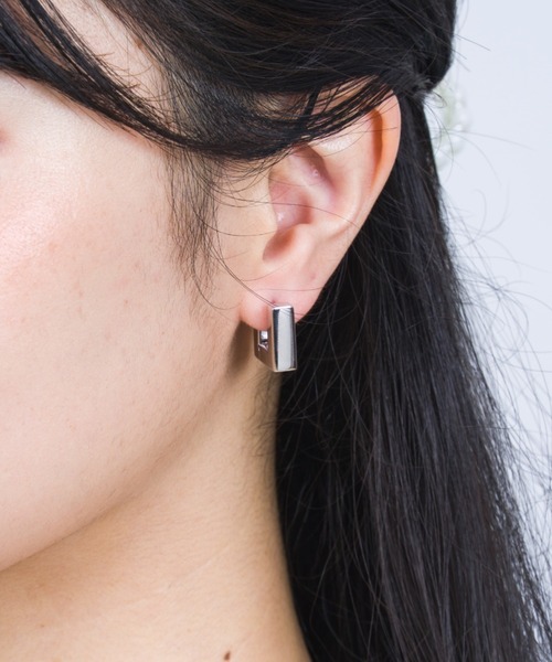 TOM WOOD（トムウッド） ピアス 「TOMWOOD」Square Hoops Small