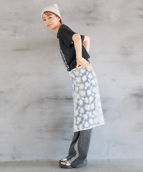 LAKOLE（ラコレ） ジーンズ デニム デニムパンツ サイドラインデニム