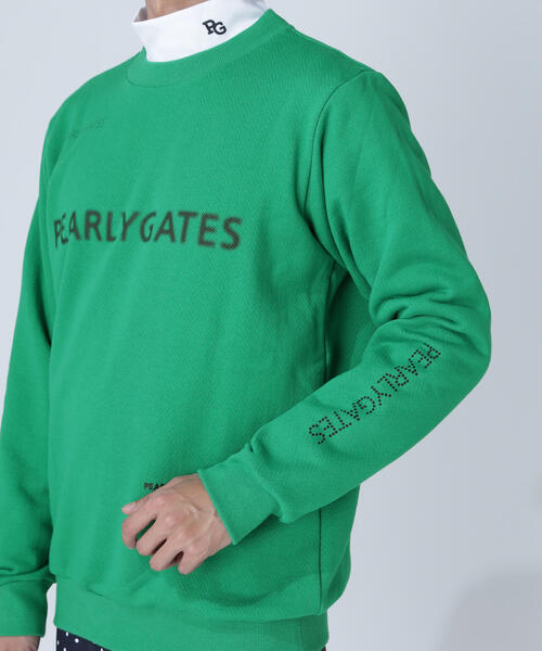 PEARLY GATES】フルジップスウェットジャケット ダークグリーン PEARLY