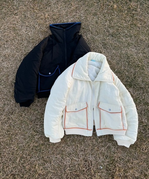 a2o ブルゾン アウター 「a2o」パイピングバギーブルゾン メンズ