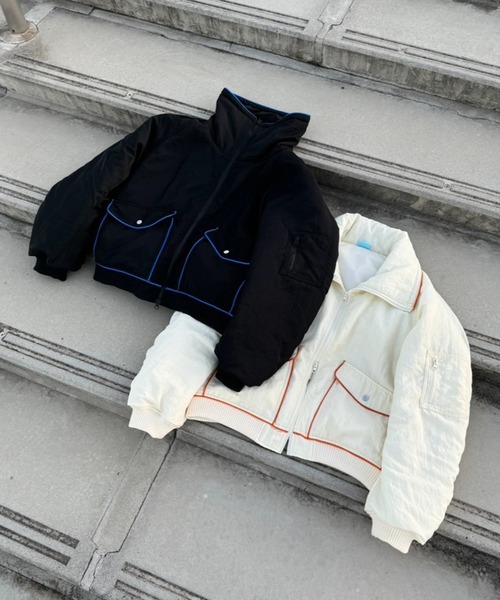 a2o ブルゾン アウター 「a2o」パイピングバギーブルゾン メンズ