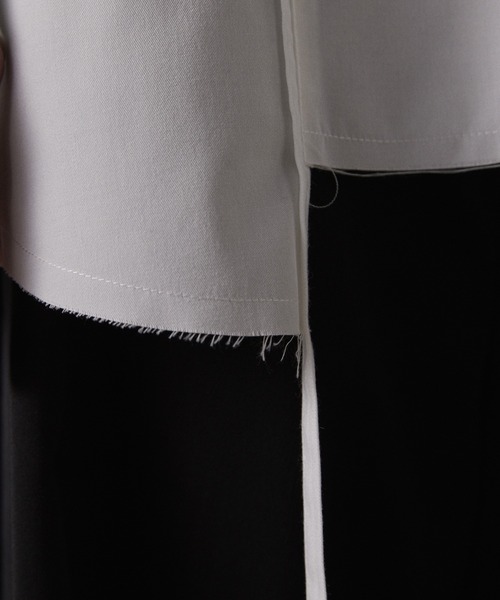 GRANCY シャツ 「GRANCY」Damage Docking DesignShirt / ダメージ