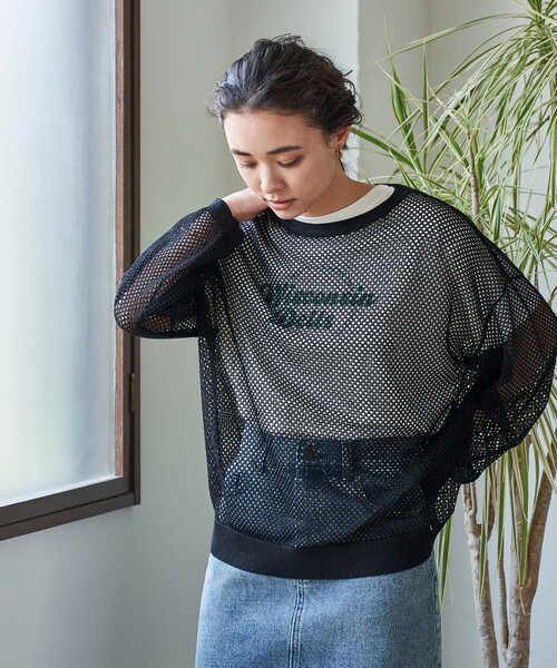 FREAK'S STORE（フリークスストア） tシャツ カラー メッシュプル