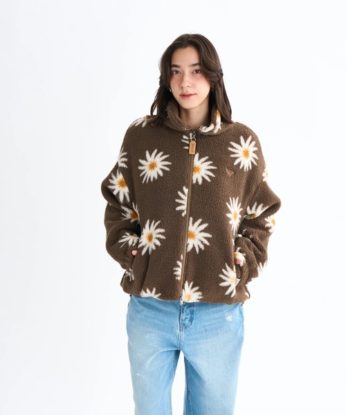 ROXY（ロキシー） ブルゾン アウター ALL DAY /ロキシーフラワー柄