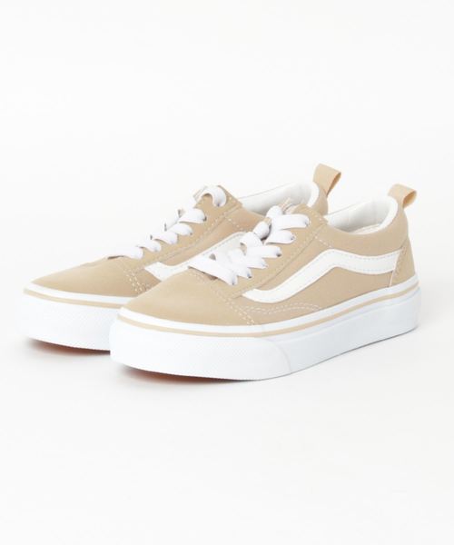 VANS（ヴァンズ） スニーカー V36CJ OLD SKOOL(14-22) BEIGE キッズ