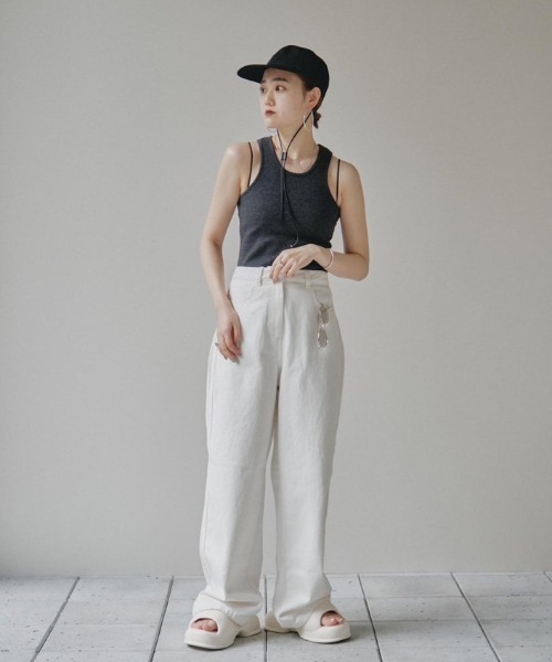 TODAYFUL 「TODAYFUL」 パンツ 36inch ホワイト レディース : ZOZOTOWN