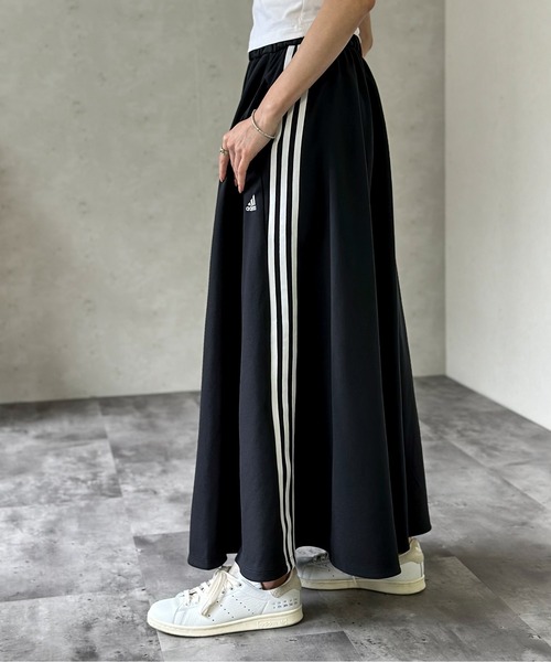 adidas（アディダス） スカート スリーストライプス ルーズフィット