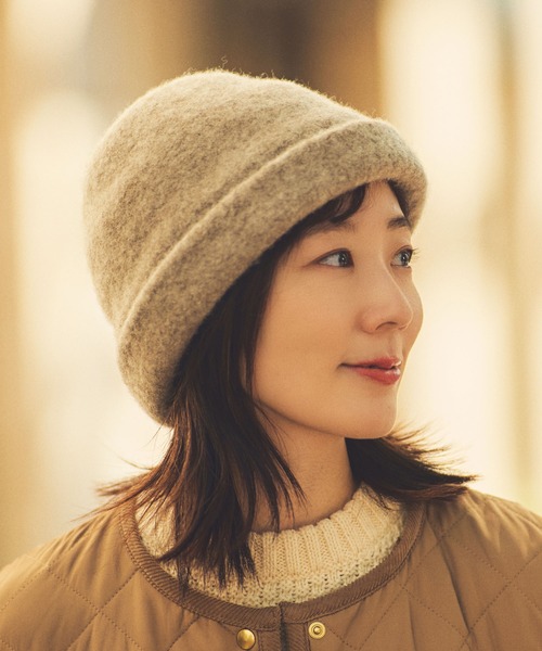 YOKOI BERET 帽子 ハット コーンヘッドハットCORNE(コルネ)「日本製