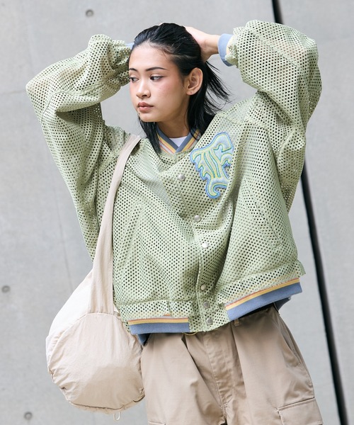 FACETASM（ファセッタズム） スタジャン MESH STADIUN JACKET メッシュ