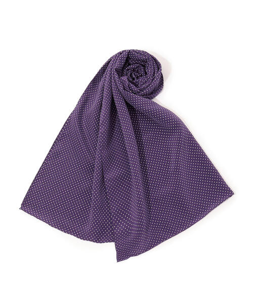TOMORROWLAND（トゥモローランド） ストール マフラー シルク ドット