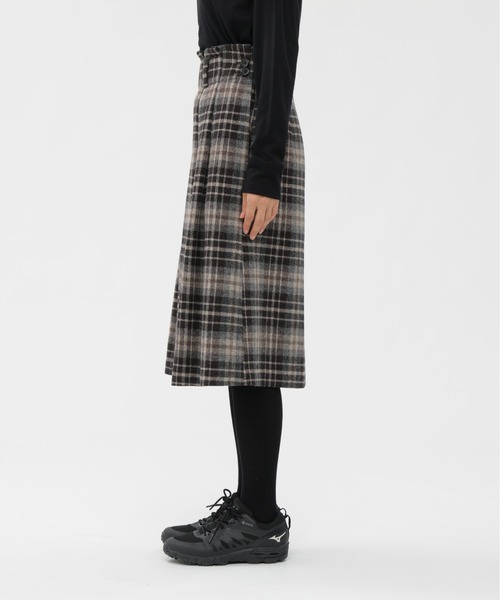 MARGARET HOWELL（マーガレットハウエル） スカート LARGE CHECK WOOL