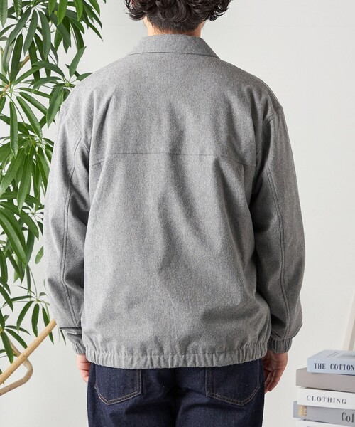 SHIPS any ブルゾン アウター any: WONDERSHAPE(R) 4WAY ストレッチ