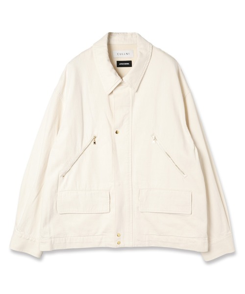 CULLNI（クルニ） デニムジャケット gジャン DOUBLE POCKET ZIP UP