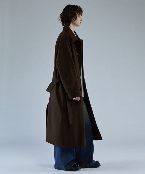 VELNUS ステンカラーコート コート 「VELNUS」Beautiful silhouette
