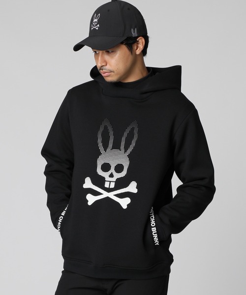 Psycho Bunny（サイコバニー） パーカー 「GOLF」ビッグロゴ プル