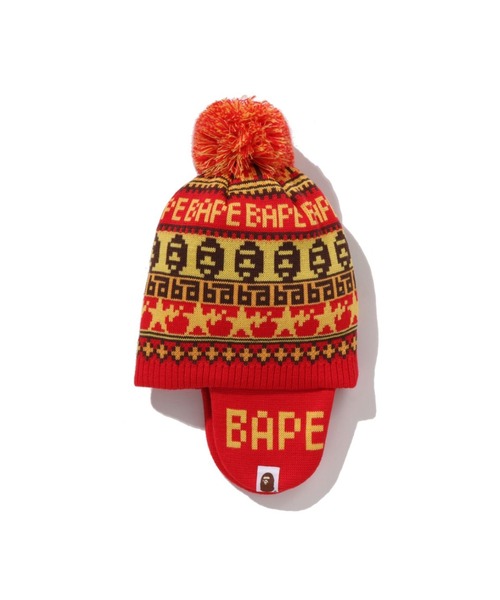 A BATHING APE（アベイシングエイプ） ニット帽 ニットキャップ BAPE