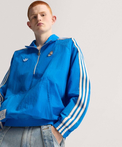 adidas（アディダス） ナイロンジャケット レアル・マドリード テラス