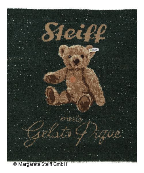 gelato pique（ジェラートピケ） ブランケット 「Steiff」パウダー