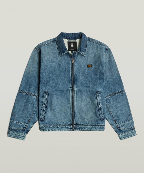 G-STAR RAW デニムジャケット gジャン COACH LONG POCKET JACKET