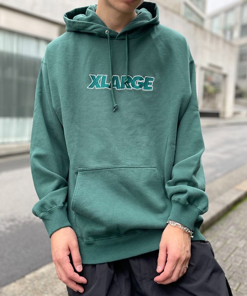 XLARGE（エクストラ ラージ） パーカー 「XLARGE」フロントロゴ