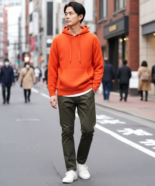 JIGGYS SHOP（ジギーズショップ） パーカー ふわもちニットプル
