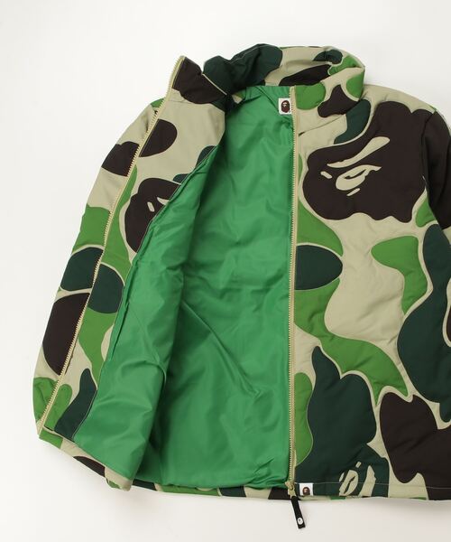 A BATHING APE（アベイシングエイプ） ダウン アウター ABC CAMO