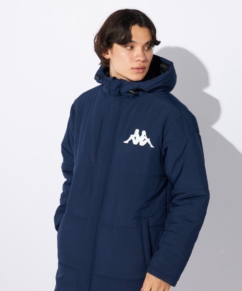 Kappa フード付きジャケット M 青 Kappa フード付き青ジャケット