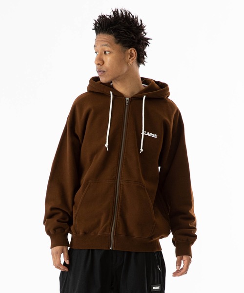 XLARGE（エクストラ ラージ） パーカー STANDARD LOGO ZIP HOODED