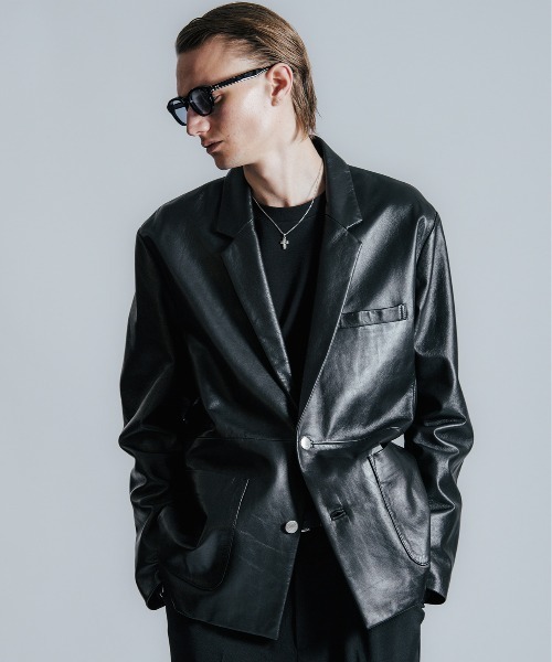 CRIMIE（クライミー） カジュアルスーツ SPANISH LAMB LEATHER BLAZER