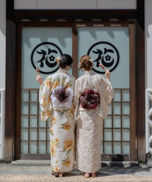 Ambre Neige（アンブルネージュ） 浴衣 2way yukata set / 2way浴衣