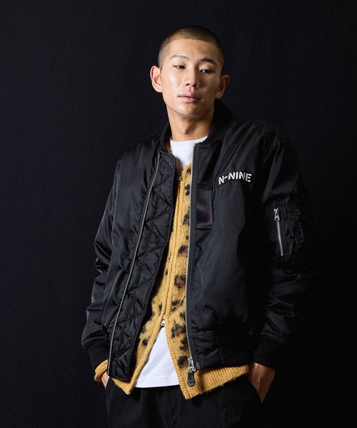 NUMBER (N)INE（ナンバーナイン） ma1 ma-1 PRINTED MA-1 JACKET