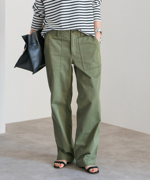 Spick＆Span（スピック アンド スパン） カーゴパンツ 「追加」ルーズ